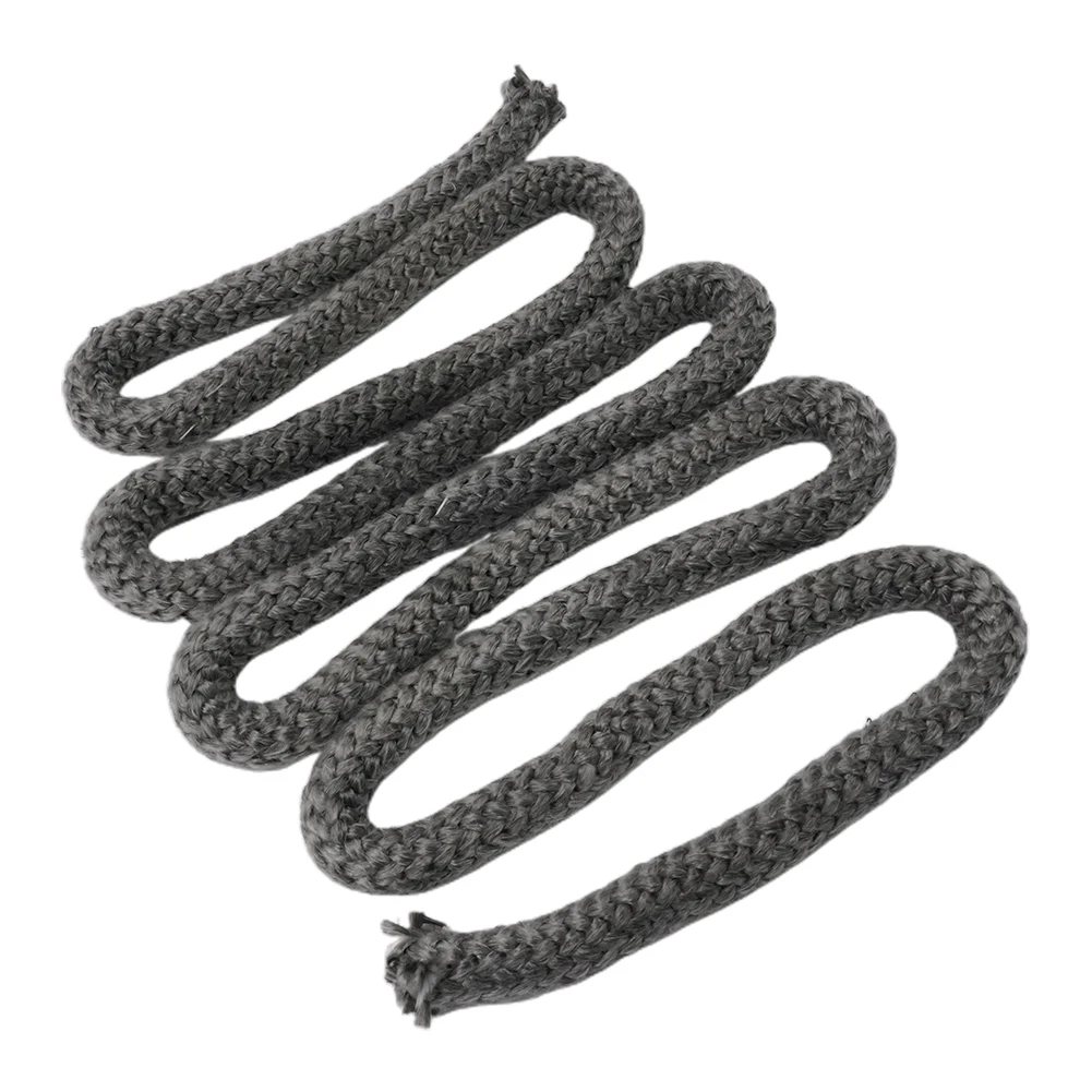 Sello de cuerda de fibra de vidrio para puerta de estufa de leña, 1820mm, 2m de longitud, adecuado para puertas de estufa de pellets, calderas y hornos industriales