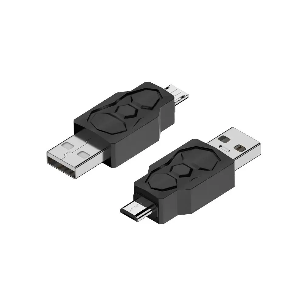Male to Female USB-A to Micro USB Converter Laptop Bidirectional U Disk Connector HDD Mobile Phone Data Cable Extender