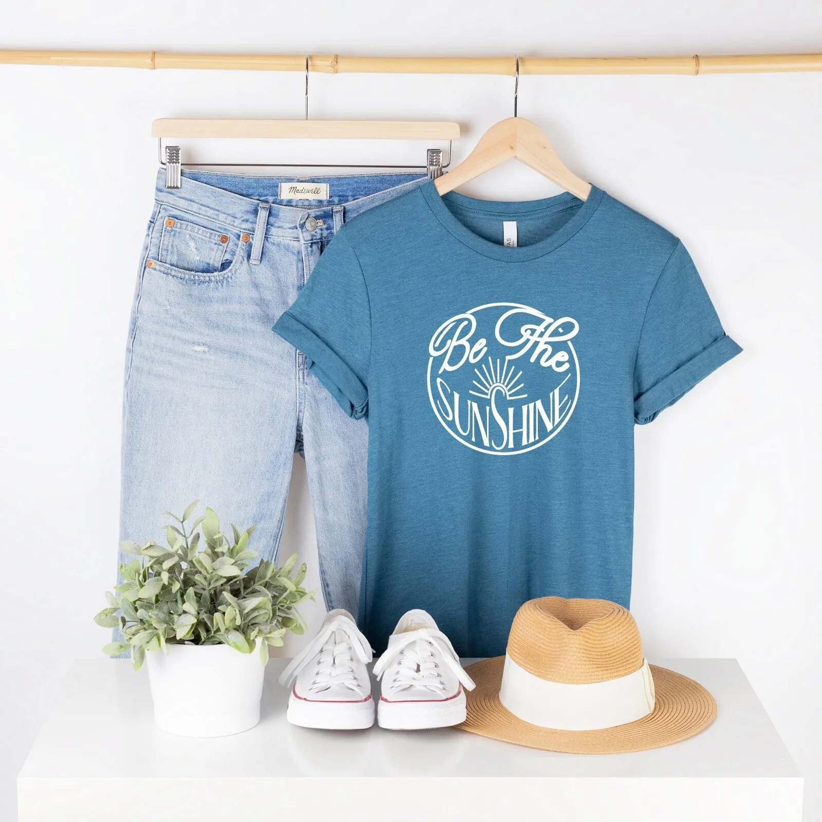 

Be The Sunshine T Shirt Inspirational Positivity Quote Kindness Teacher Motivational Summer Beach Party