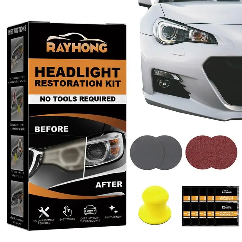 

Ceramic Headlight Cleaner Ceramic Car Headlight Cleaner 3 Easy Steps To Restore Headlights Car Headlight Restoration Kit Total