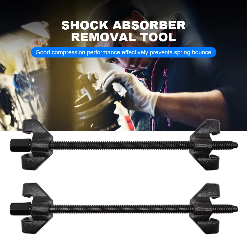 380mm Coil Spring Compressor 2Pcs Automobile Suspension Struts Car Shock Absorber Removal Tool Car Suspension Repair Accessories