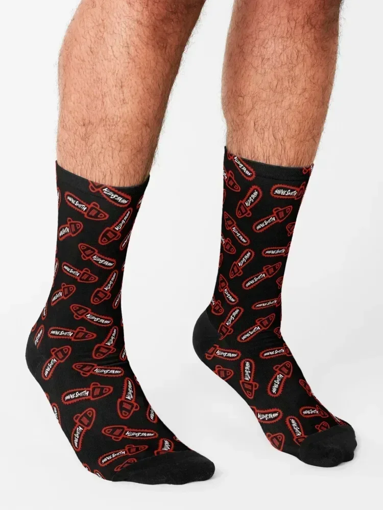 Long Live Chainsaw weiße Socken lustiges Geschenk Neujahr Damensocken Herren