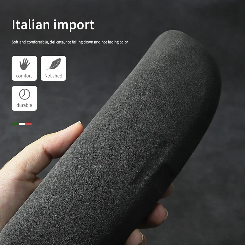 ينطبق على مرسيدس بنز A/B/C/E/GLC/GLA/GLB/GLE قسط الجلد المدبوغ نظارات السيارة النظارات الشمسية نظارات شمسية تخزين حامل الرف