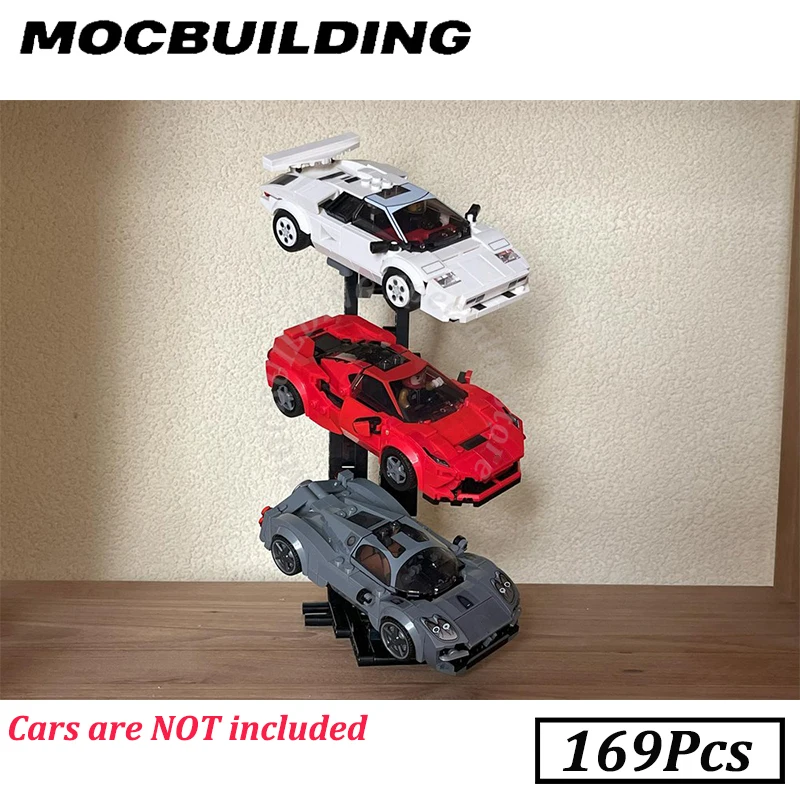 Display Stands for Cars MOC Building Blocks Bricks Construction Toys Gifts Christmas