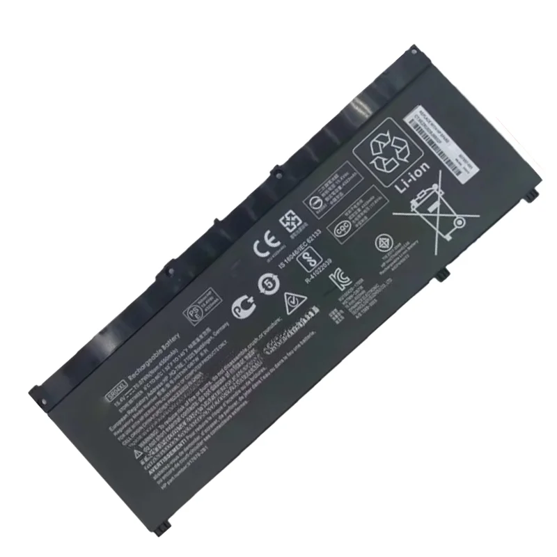 SR04XL Long Lasting Replacement Laptop Battery for HP Pavilion 15 Power Omen TPN-Q211 Q193 Q194 High Capacity Stable Output