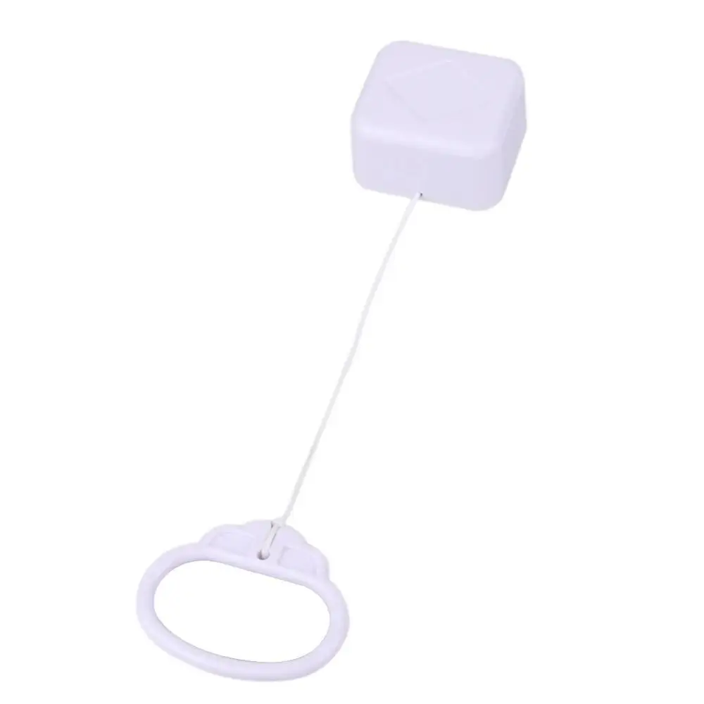 Gift Toy Simple Pull Ring Music Box ABS White Eight-tone Ring Rope Mini DIY Baby Toy Hand-eye