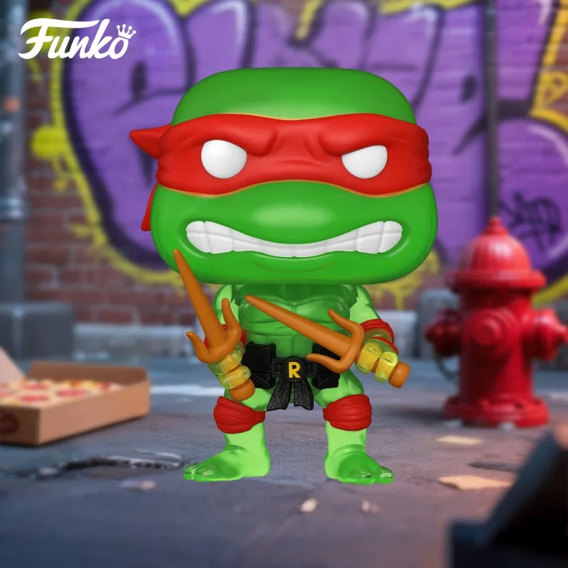 Funko POP الأصلي في سن المراهقة سلاحف النينجا دوناتيلو ليوناردو رافائيل ألعاب شخصيات الحركة للبنين بنات هدية تحصيل #2