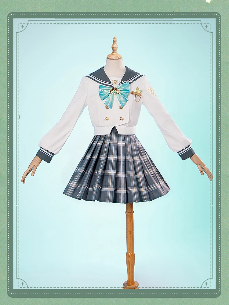 

Firefly Cosplay for Game Honkai Star Rail cos Spring Handmade Letter High School Uniforms Female Costume