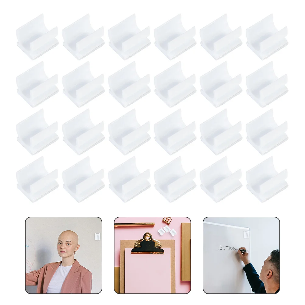 

250 шт. зажимы для ручек портативные пластиковые держатели для ручек для доски школьный офисный органайзер для канцелярских принадлежностей пластиковый держатель для карандашей