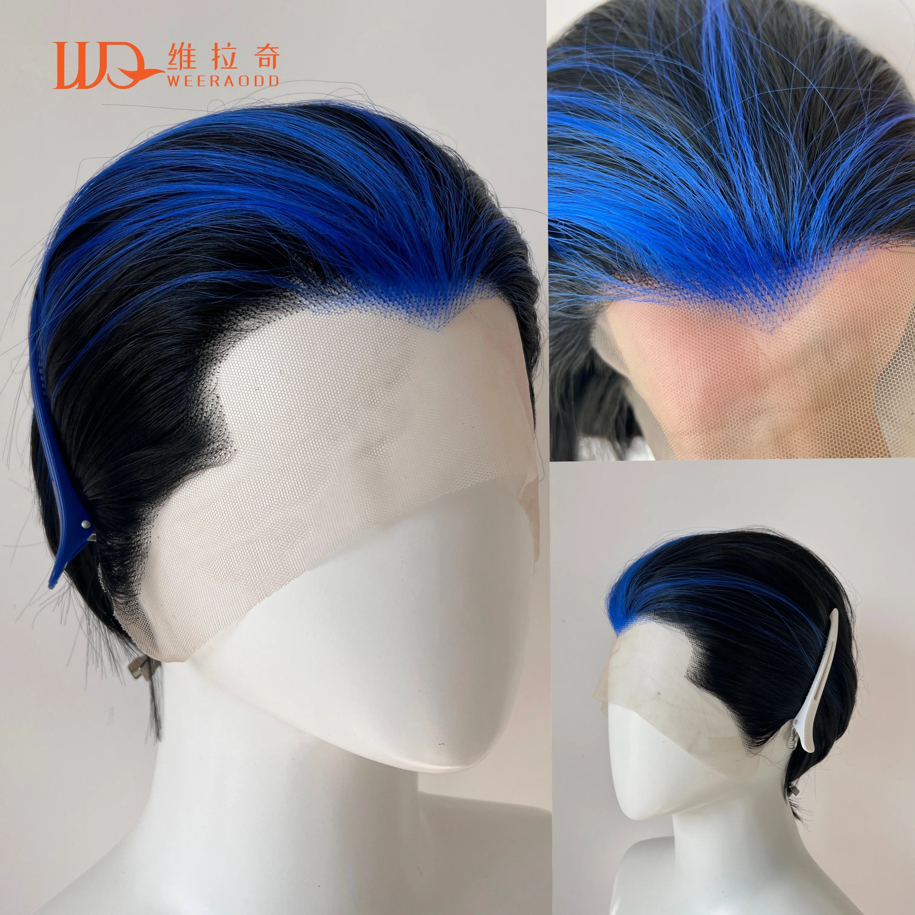black-with-blue-front-short-bob-wigs-for-man-cosplay-heat-resistant-fiber-13-4-with-high-quality-synthetic-wigs-brown-8inches