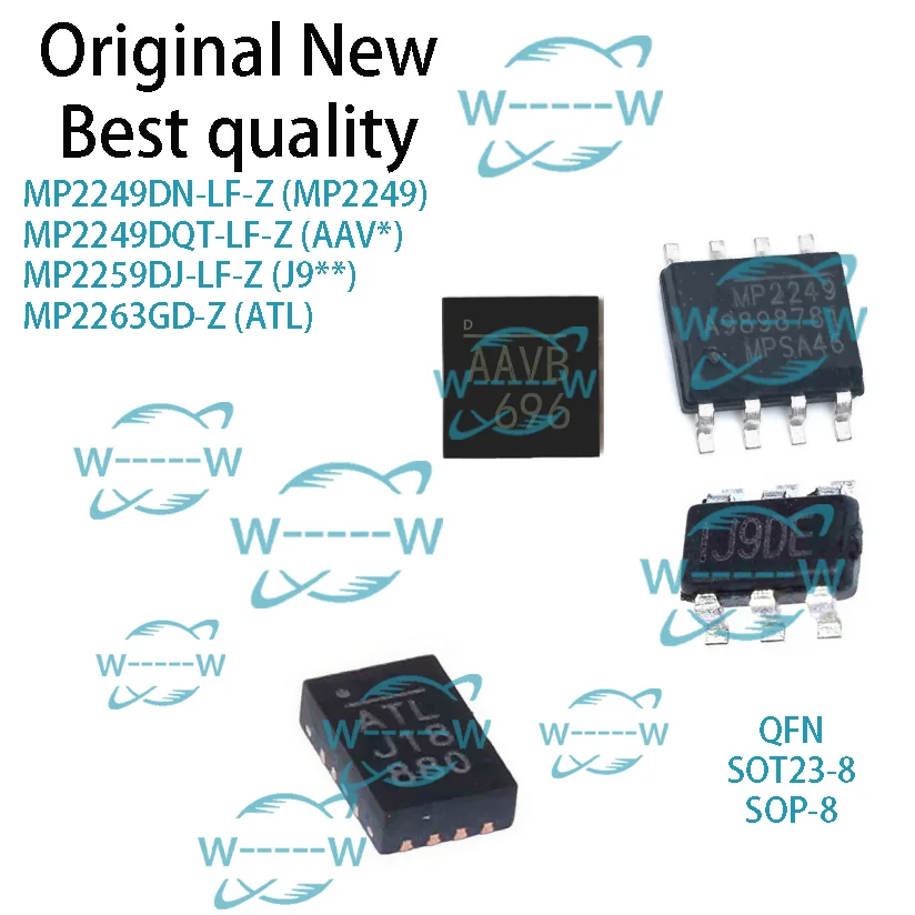 (5-30 PCS) MP2249DN-LF-Z MP2249 MP2249DQT-LF-Z AAV MP2259DJ-LF-Z J9 MP2263GD-Z ATL MP2249DQT MP2259DJ MP2263GD IC CHIP