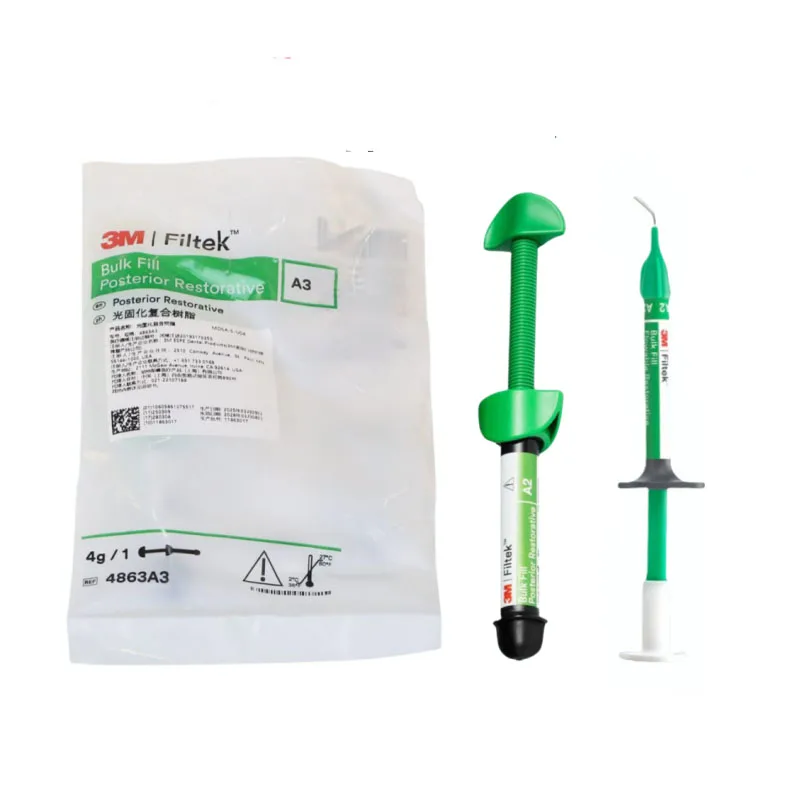 

Dental Materials Light Cured Large Block Composite Resin Solid/Fluid Posterior Block Filling Resin 4g Large Block Fluid 2g/tube