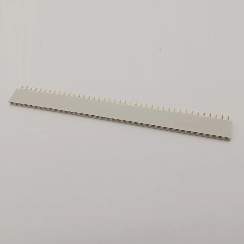 30Pcs/lot Pitch 2.54mm 40 Pin 1x40P Single Row Female Socket Pin Header PCB Board Connector Straight Strip For Arduino DIY