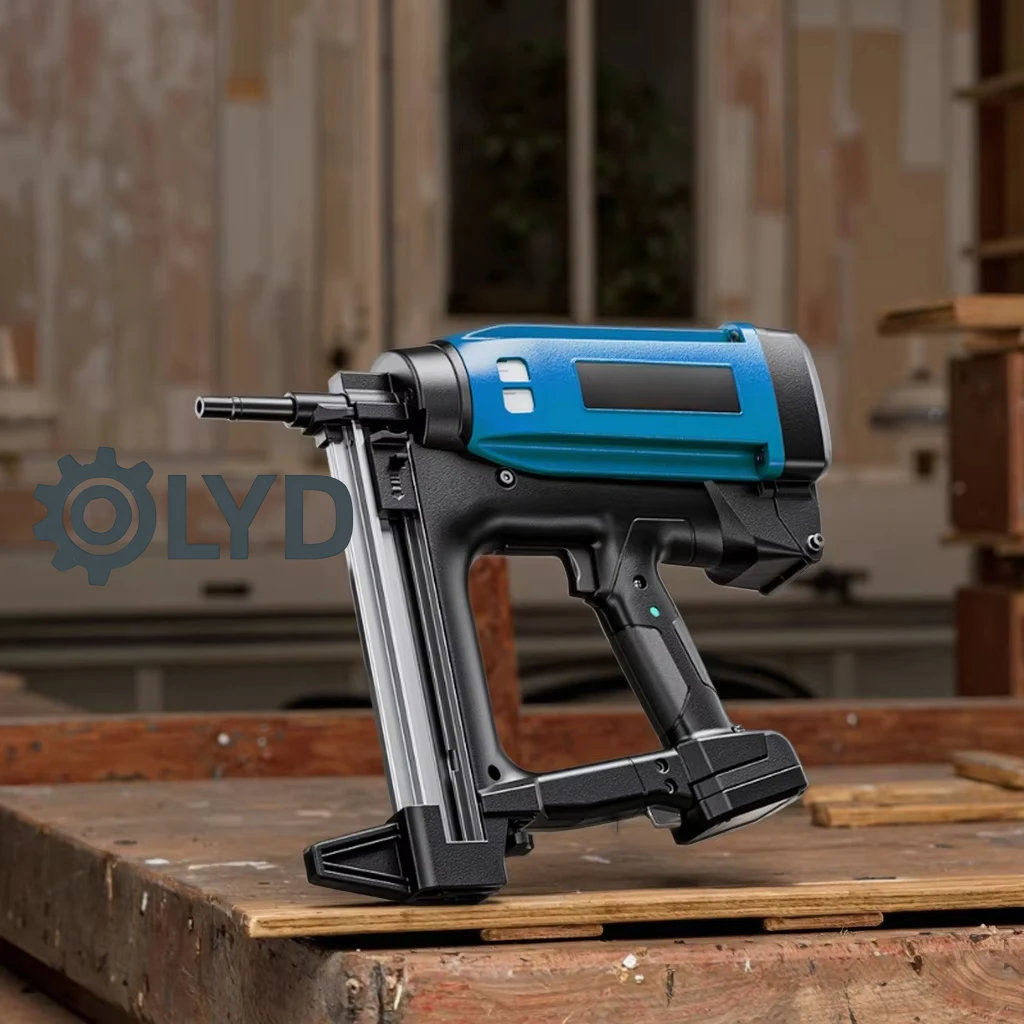 Hot Sale Industrial Steel Multi Functional Continuous Pneumatic Nail Gun for DIY Construction Industry