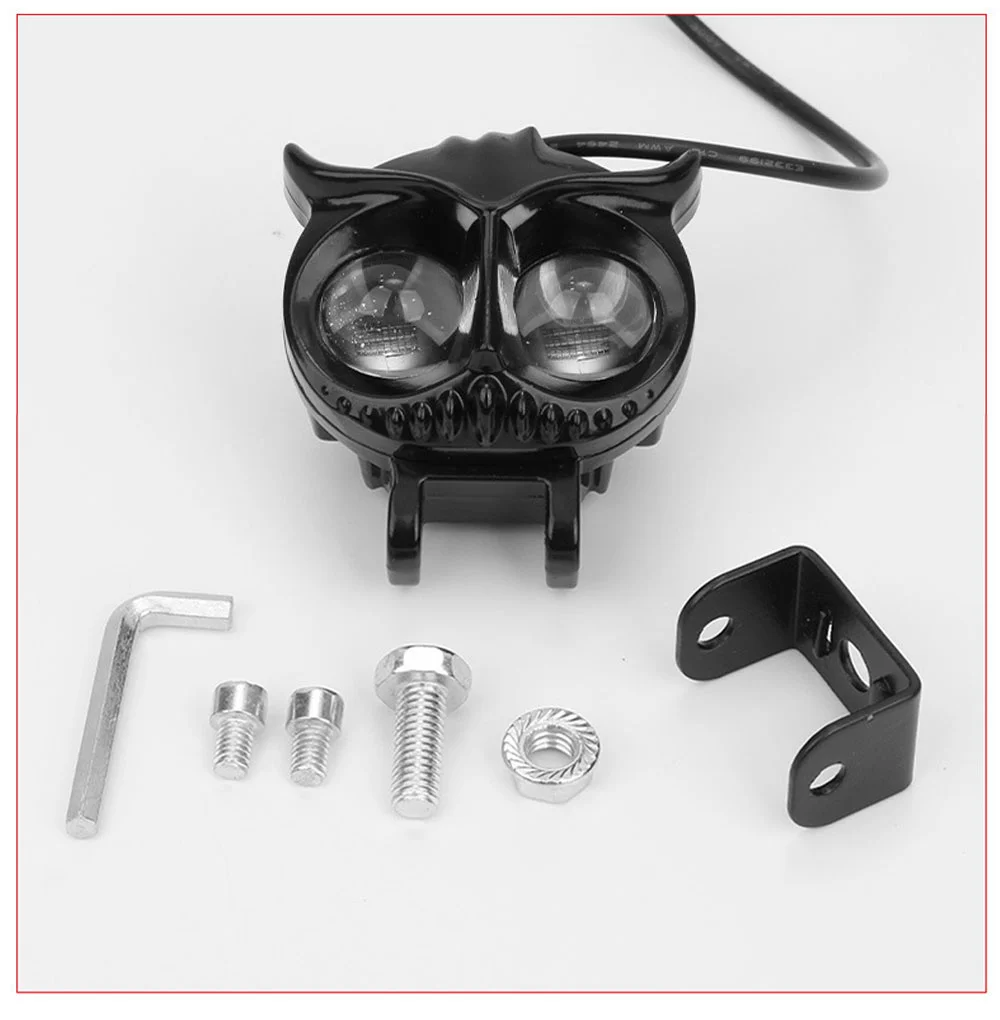 21 W Motorcycle Headlight Design Dual Color 4 Modes Auxiliary Spotlights Waterproof Motorbike Scooter Fog Lamp Running Lights image 6