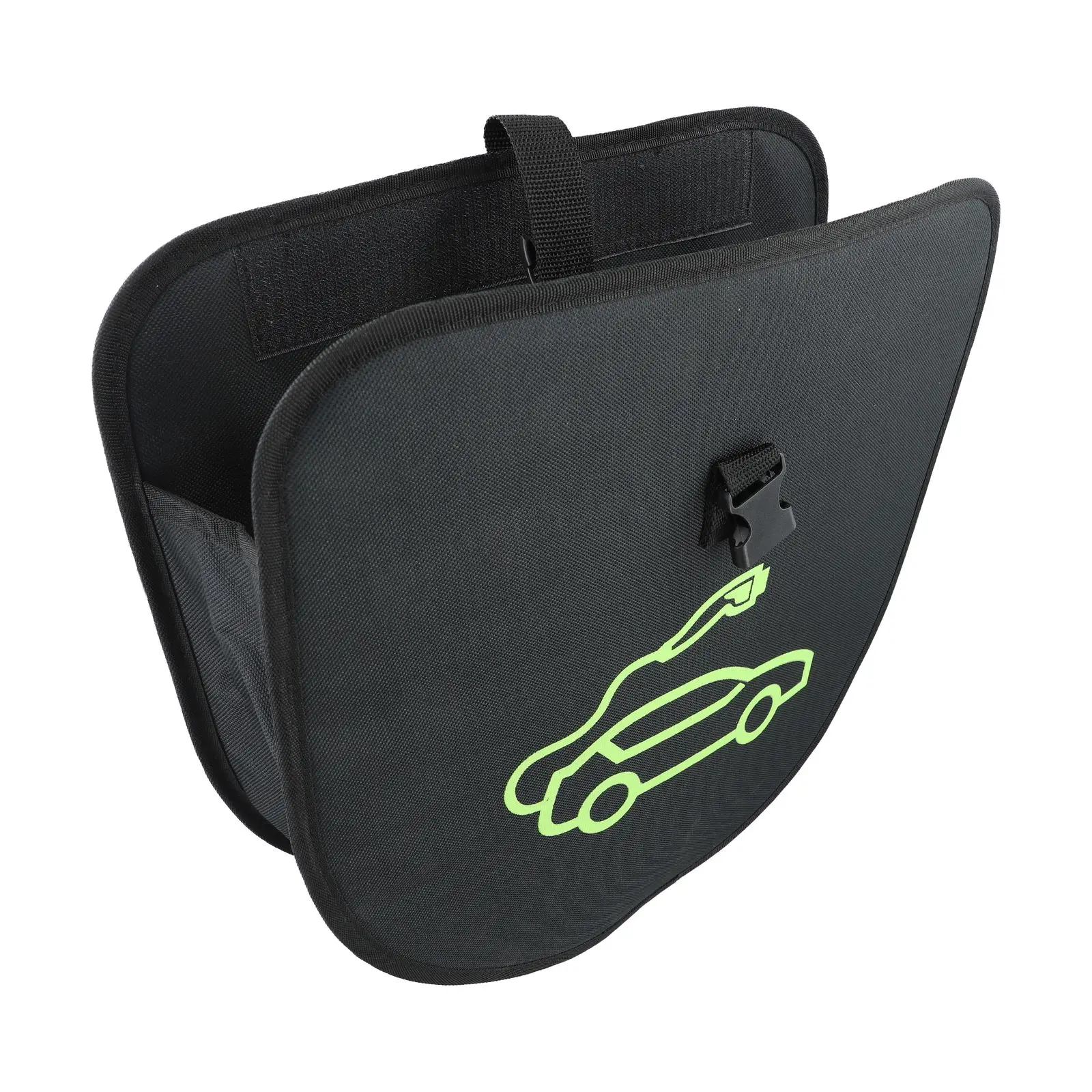 Traveling EV Charging Cable Organizer Suspension Strap Storage Energy Vehicle Storage Solution Black Compact And Portable