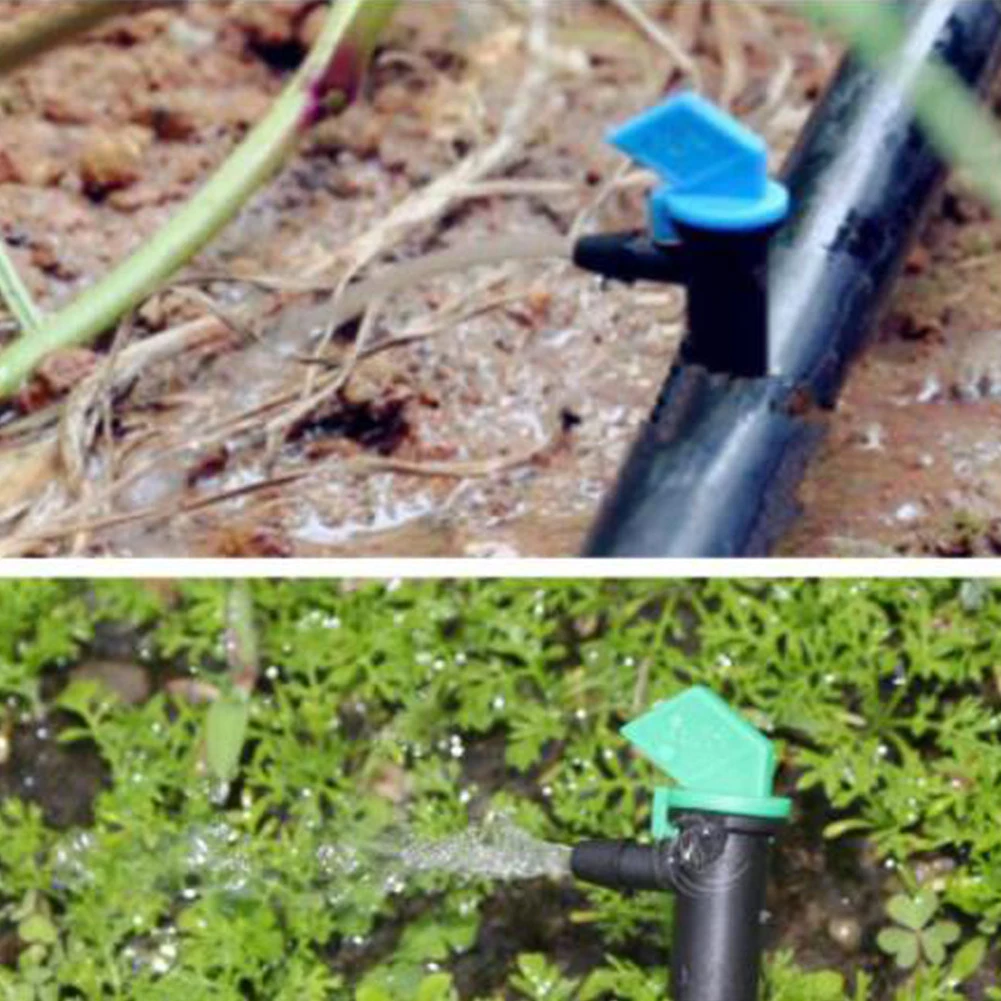 20szt PE Tube Garden Irrigation Drip Emitter Dysza Regulowany Dripper Podlewanie Zraszacz Emiter Micro Drip Balcony Yard