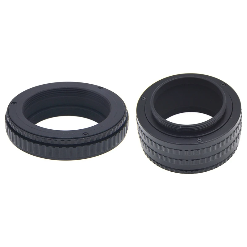 Retail 2Pcs Mount Lens Adjustable Focusing Helicoid Macro Tube Adapter - M42 To M42 25-55Mm & M42 To M42 12 - 17Mm