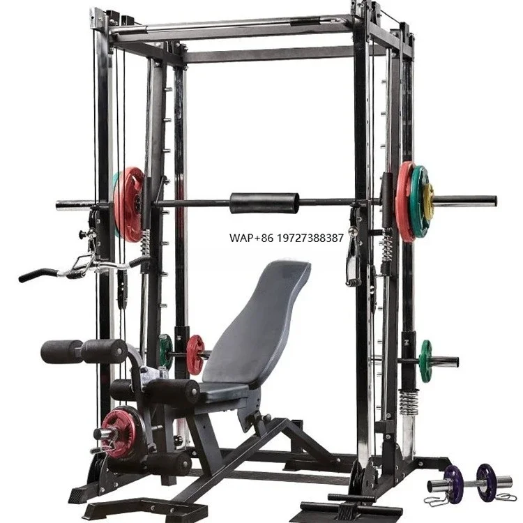 Best Selling Fitness Equipment Multi Functional Trainer/Multifunction Smith Machine Cable Crossover