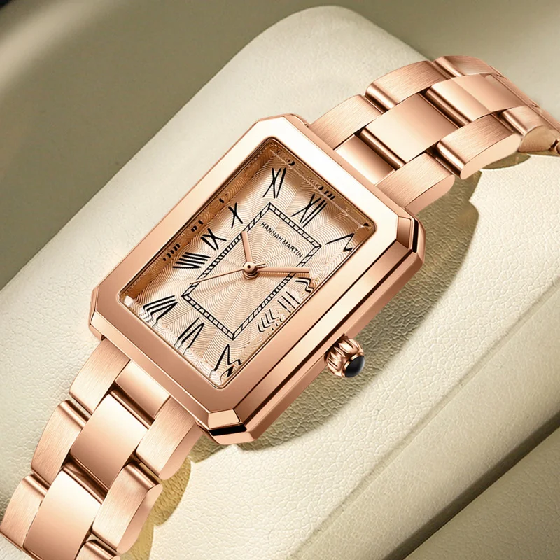 Fashion Simple Watch Square Dial Japanese Movement Quartz Women Watch Top Brand Watch for Women Gift