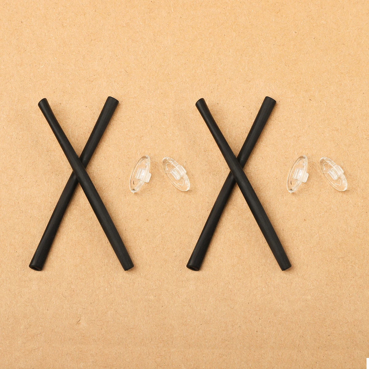 Anti Slip Sock Kit Replacement Earsocks Nose Pads for Oakley Casing OX3110 Eyeglasses Frame, Easy Installation