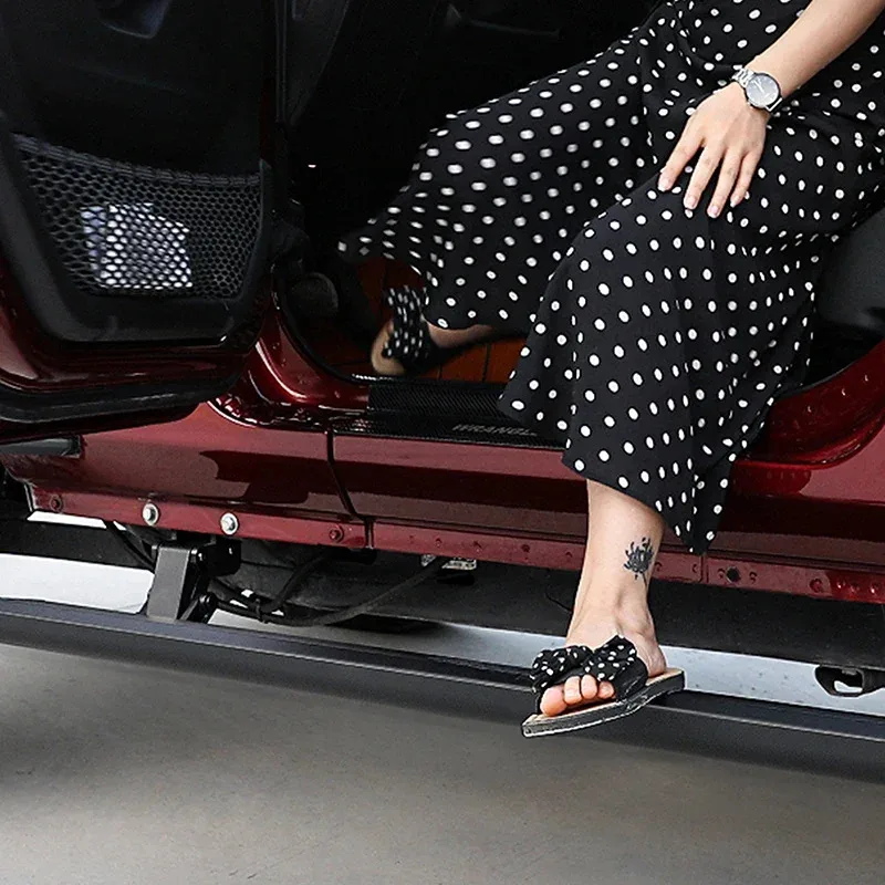 خطوات جانبية كهربائية أوتوماتيكية من سبائك الألومنيوم لوحة تشغيل كهربائية لرانجلر JK 2 باب صحارى روبيكون 2008-2017 #2