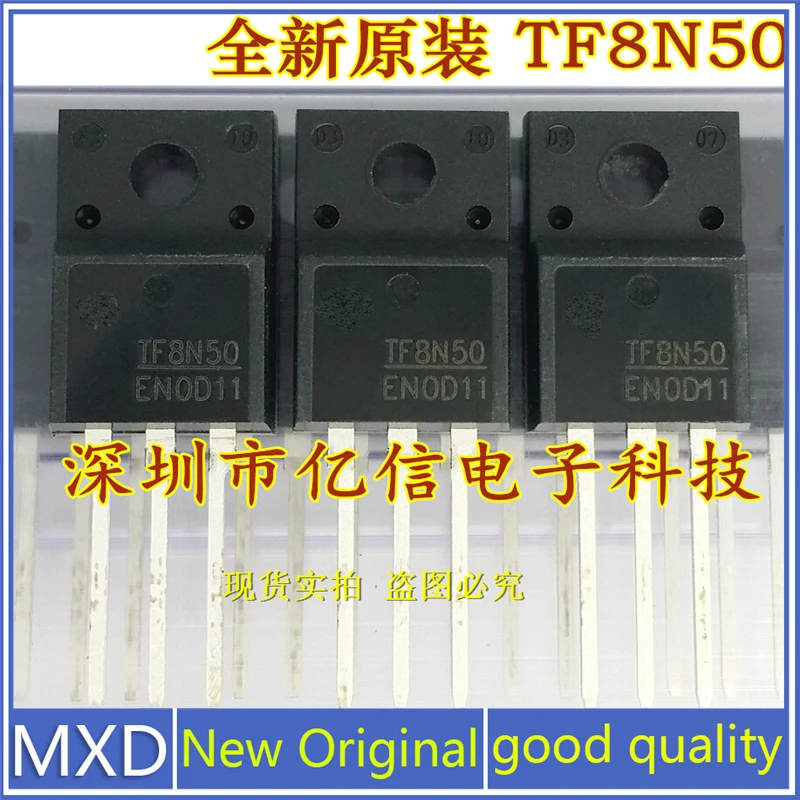 5Pcs/Lot New Original TF8N50 AOTF8N50 8A500V FET TO220F Good Quality In Stock