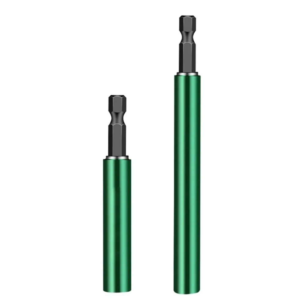 1/2PCS 80mm/120mm Driver Telescopic Extension Rod Screwdriver Bit Adapter Magnetic Extension Bit Holder