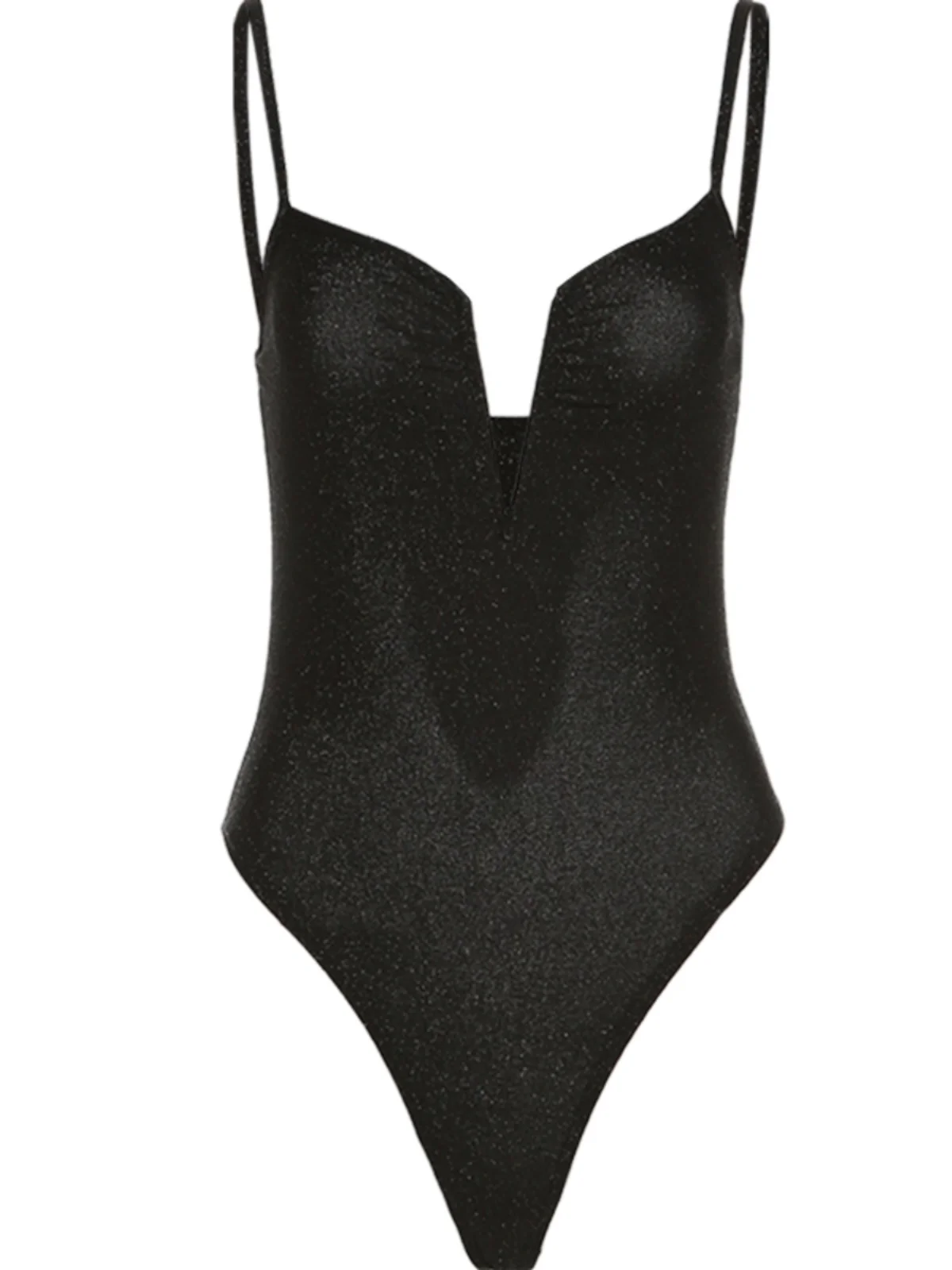 بدلة WEIRD PUSS Street Sle V-Ne متوسطة الطول من قطعة واحدة للتخسيس والخصر مع حمالة صدر للشابات صيفية