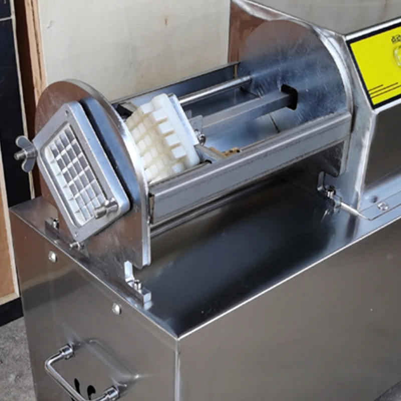 

Электрическая машина для нарезки кассавы, картофеля, редиса, коммерческая, из нержавеющей стали, для кухни