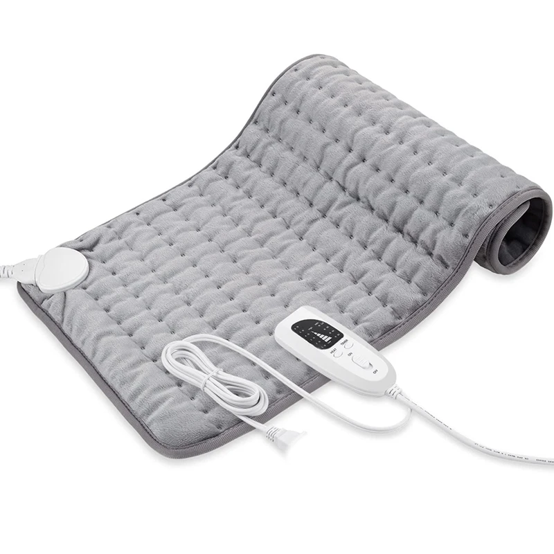 Heating Pad Electric Heating Pads - Hot Heated Pad For Back Pain Muscle Pain Relieve Dry & Moist Heat Option