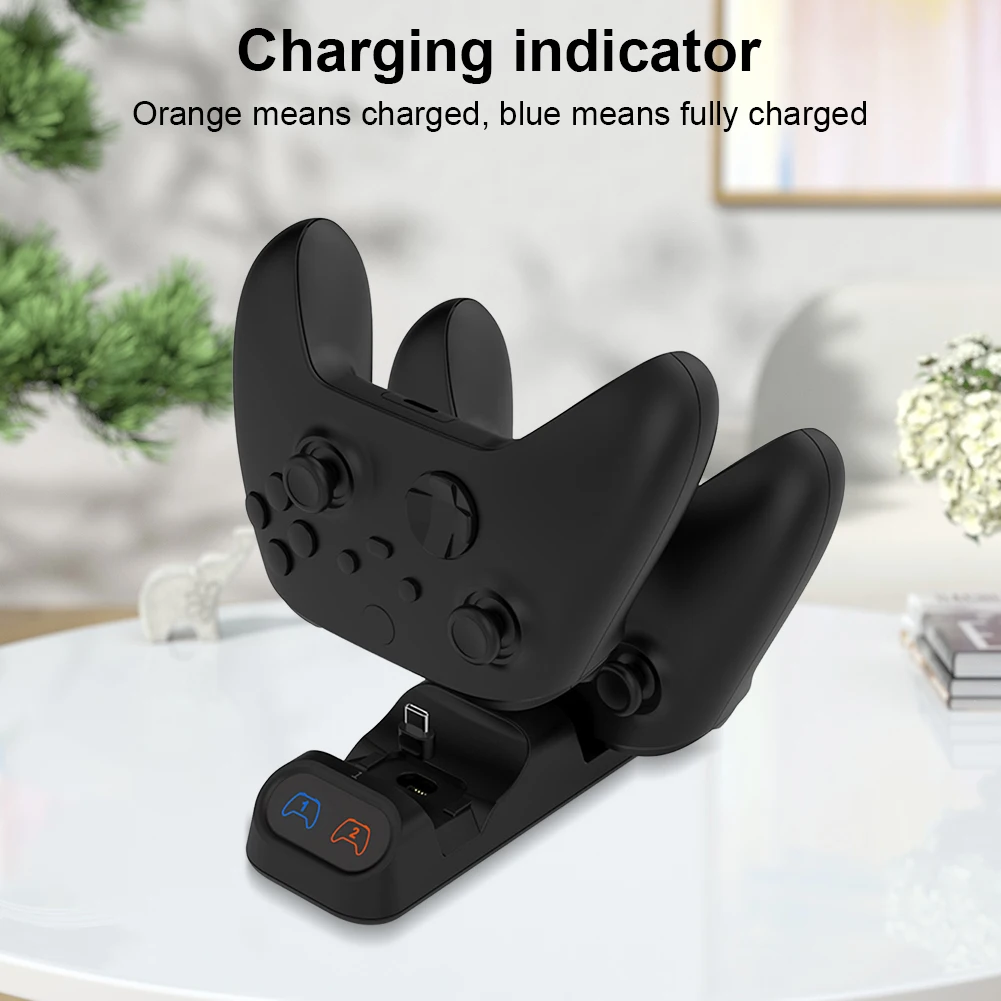 

Зарядная док-станция для контроллера Switch Pro Type-C, держатель док-станции с индикатором зарядки для PS5/Xbox Series S/X