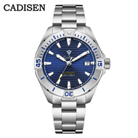CADISEN Men'S Mechanical Watch Japan Nh35 Fully Automatic Mechanical Watch Business Luminous 200 Meters Waterproof Men'S Watch