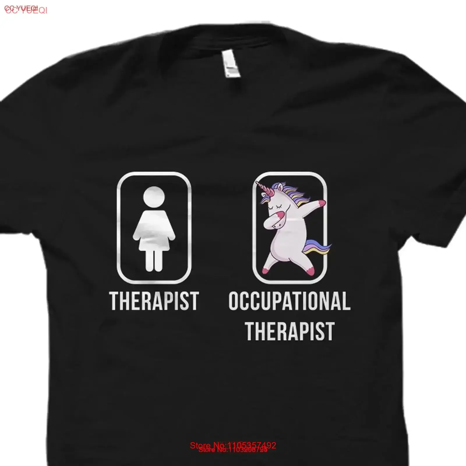 Occupational Therapist T Shirt Therapy Counselor OS2109 vintage Washed Stretched streetwear Soft fashion Versatile