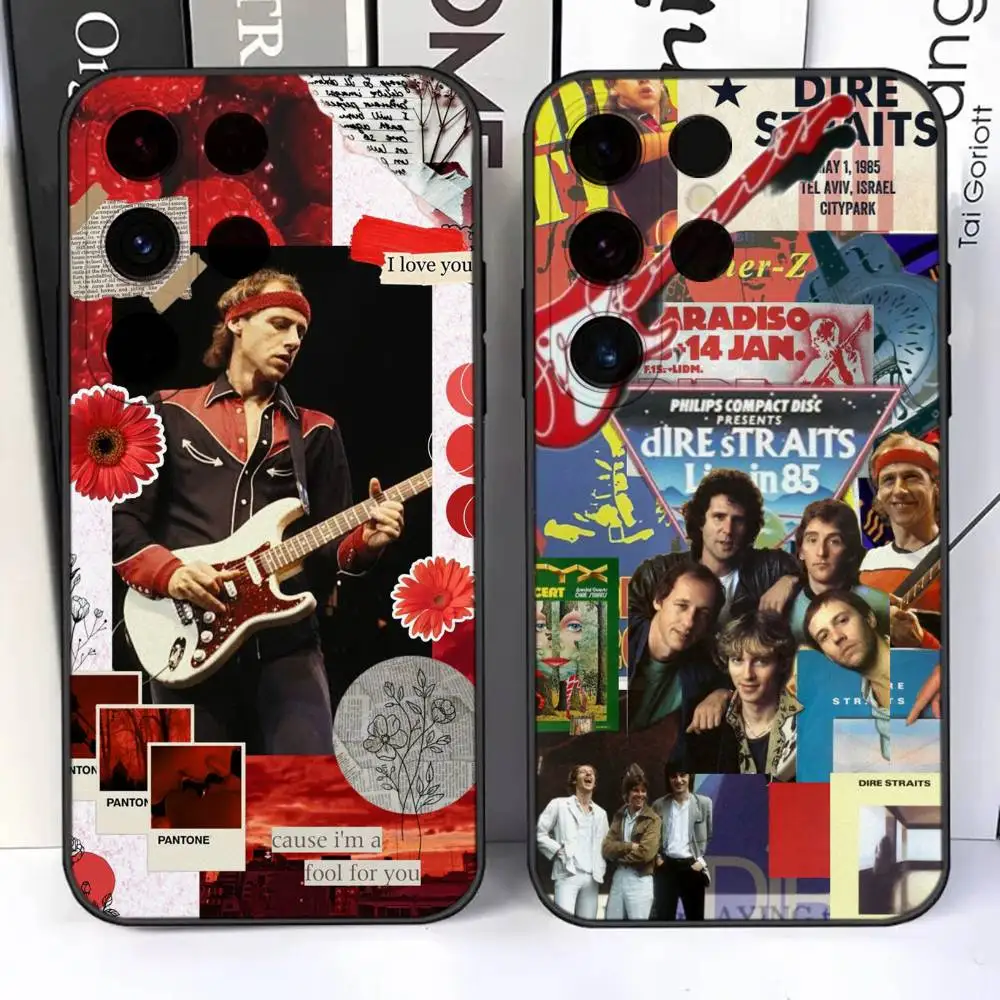 

Rock Band D-Dire S-Straits Phone Case For Samsung S25,S24,Ultra,S20,S30,Plus,S22,S23,Ultra,Plus,5G Slim Fit Dustproof