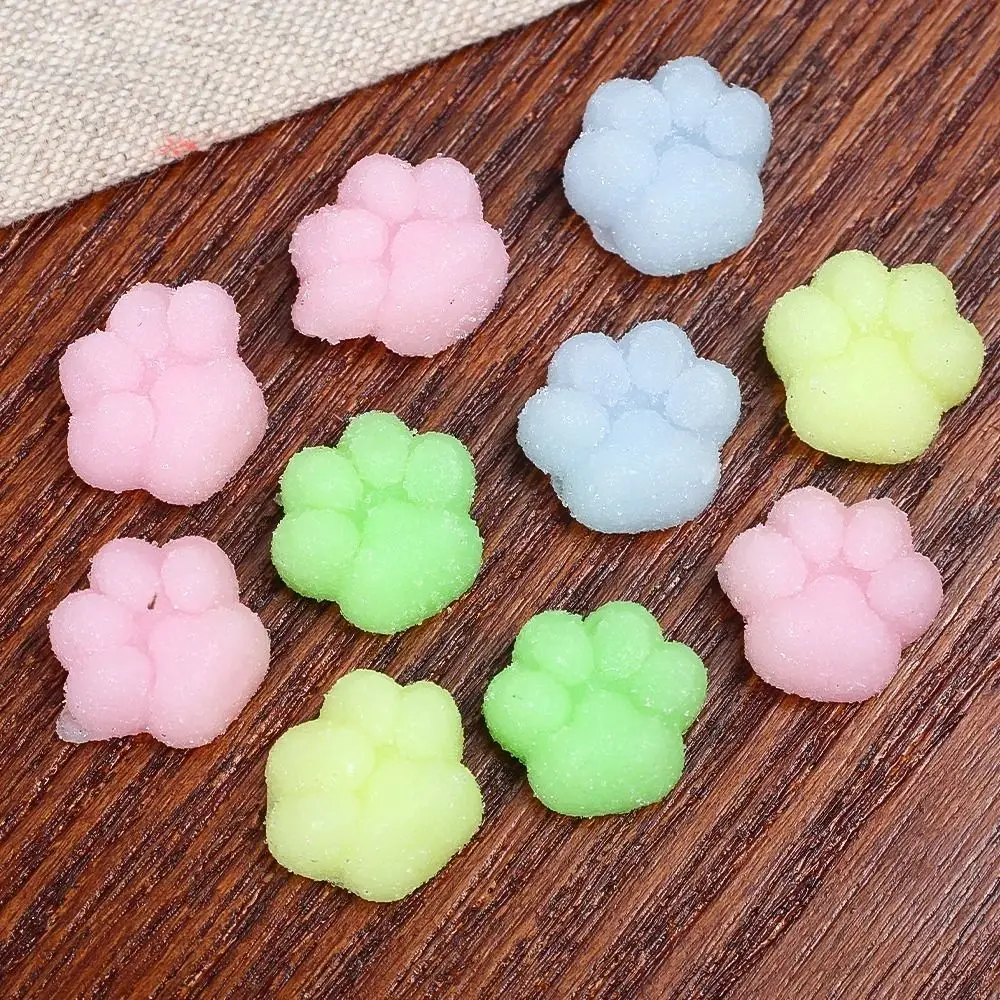 10 Uds. Nuevo Mini Pata de Gato TPR, palo para apretar, juguete de descompresión creativo antideslizante, regalo para bebés y niños, juguete transparente para pellizco de Pata de Gato