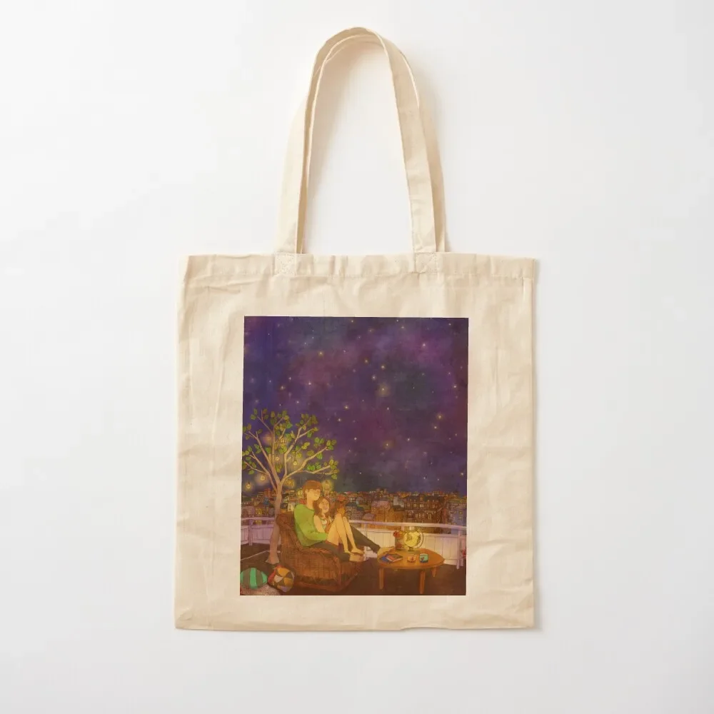 

Puuung Illustration No.96 Tote Bag shopper bag woman eco pack bag luxury women shopping bags foldable