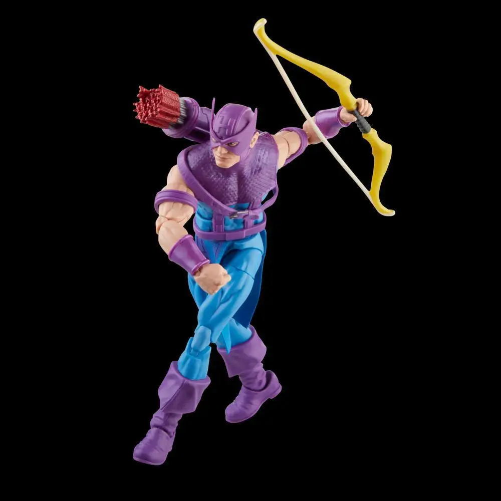 Hasbro Marvel Legends Series Hawkeye with Sky-Cycle Avengers 60th Anniversary  Action Figure Model Toy Boy Gift New in Stock