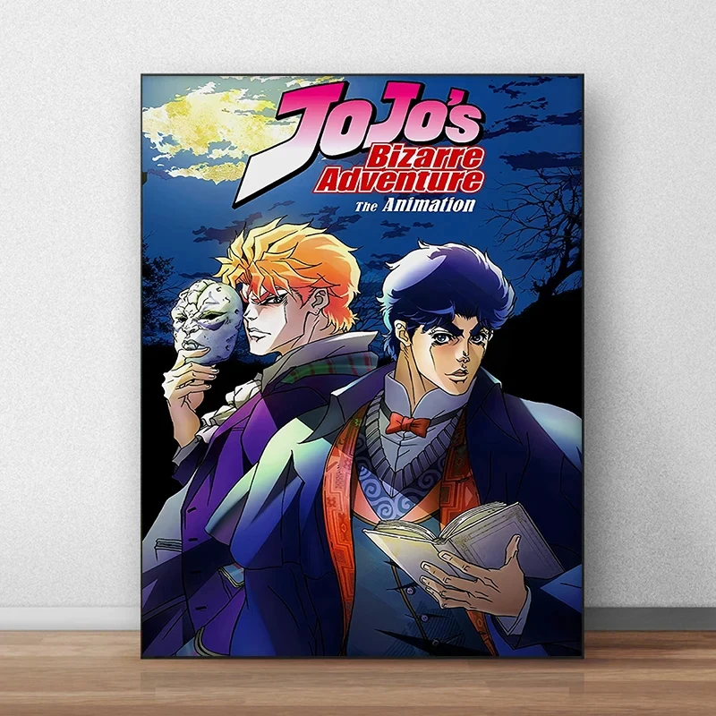 Classic Popular Anime JoJo's Bizarre Adventure Manga Posters Canvas Printing Japan Wall Art Picture for Living Room Home Decor