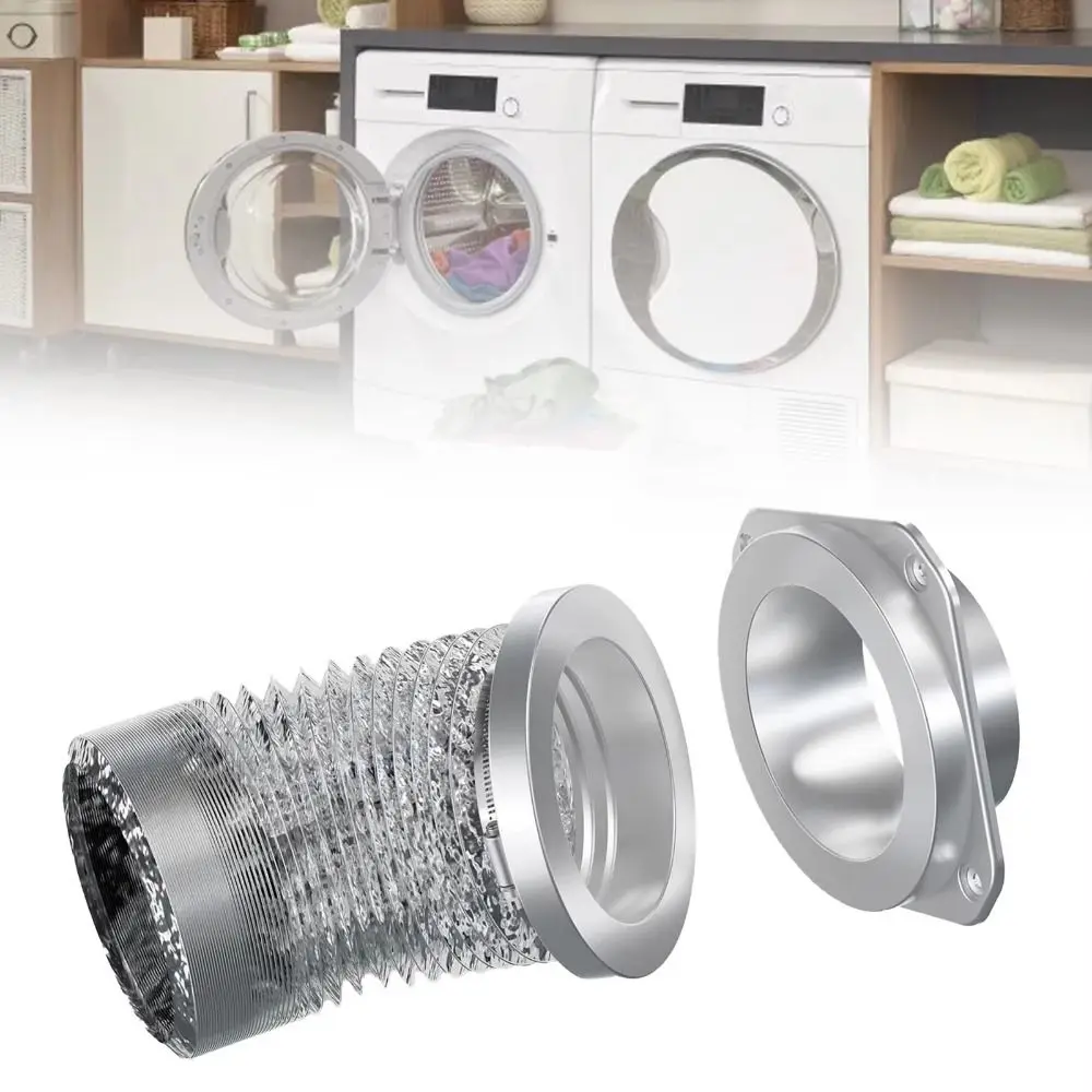 

Flexible Magnetic Dryer Vents Kit Quick Connection Leak-Proof Magnetic Dryer Vent Coupling Space Saving Strong Magnet