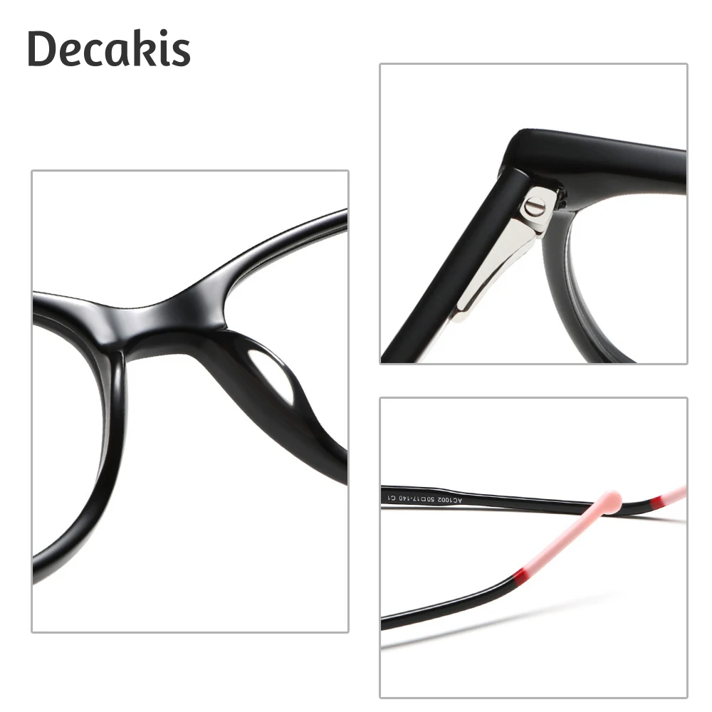 Femmes hommes rétro carré lunettes cadre clair lentille noir rose Temple Anti lumière bleue lunettes optiques pour la lecture de la mode