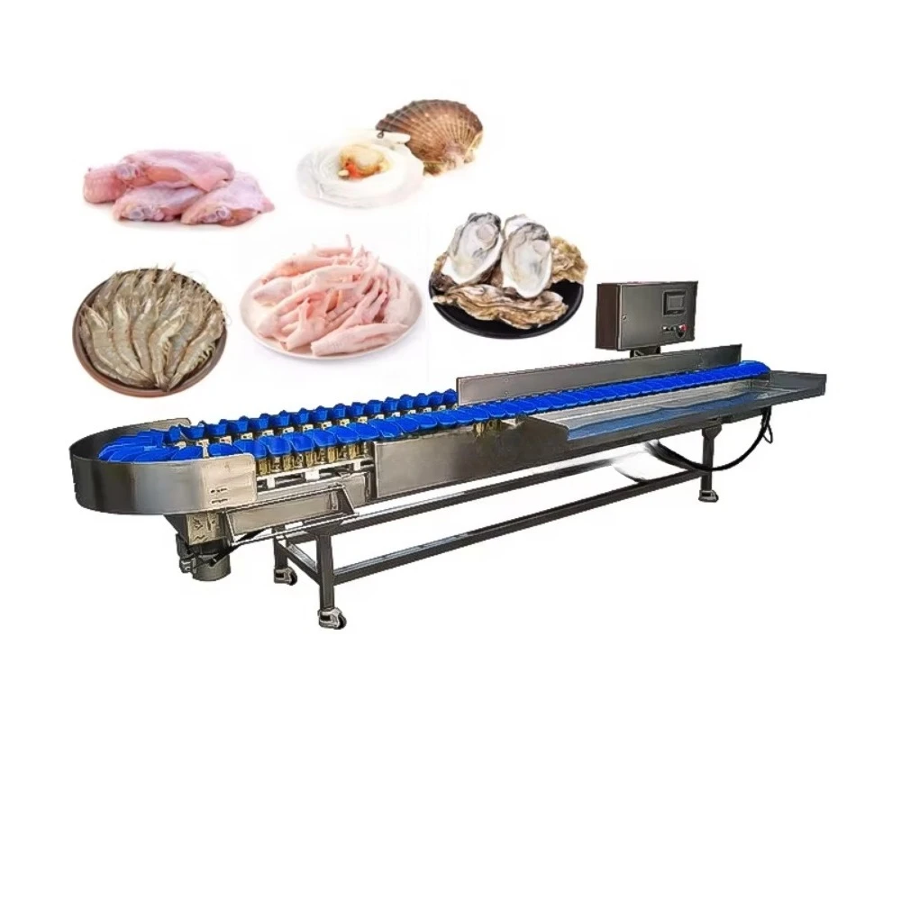 Durable Oyster Grading Machine / Fish Grader Farming Equipment Fish Sorters / Scallop Crayfish Oysters Weight Sorter