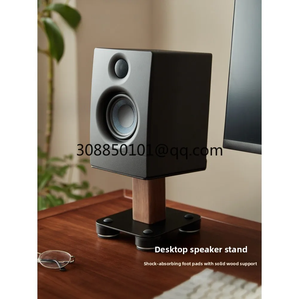 audio-desktop-stand-elevated-speaker-shock-absorbing-base-support-bracket-tripod-stand