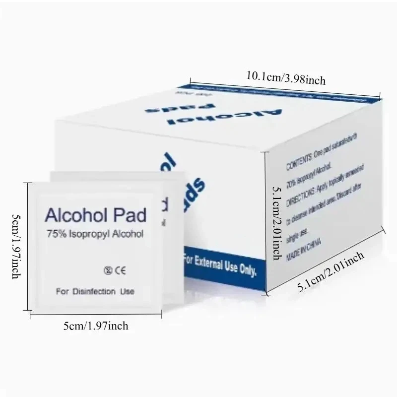 75% alcohol disinfection cotton paper, disposable disinfection mobile phone screen glasses cleaning ear holes disinfection alcoh view 3