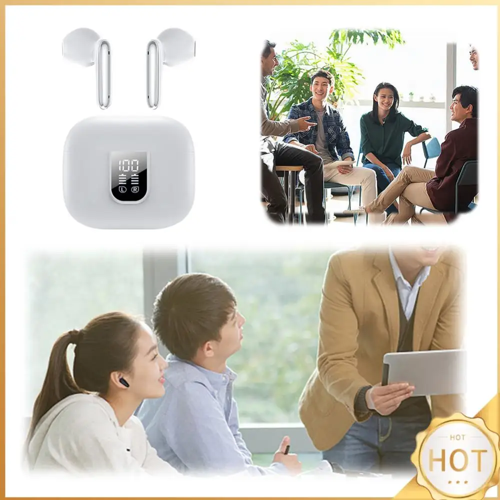 

144 языка, интеллектуальные наушники-переводчики, Bluetooth-совместимые наушники-переводчики с искусственным интеллектом 5,4, устройство-переводчик для путешествий и бизнеса