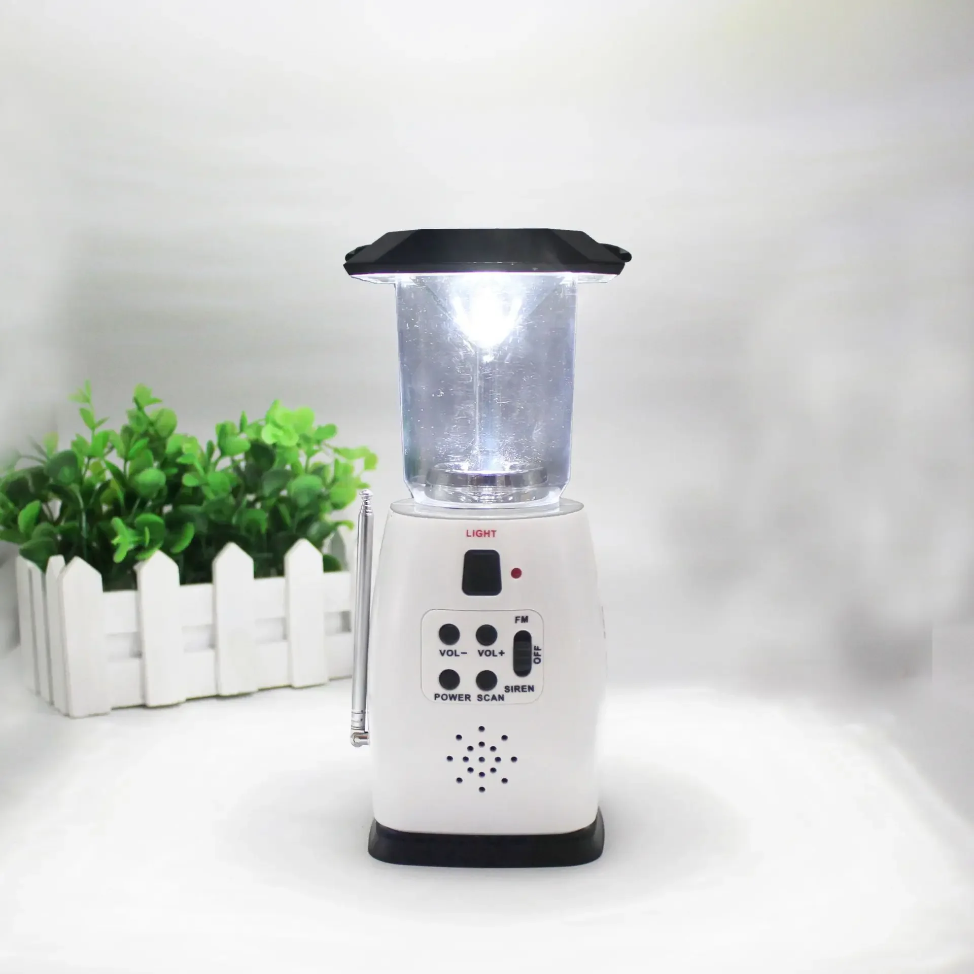 

Laternen For Power Outages USB Charging Solar LED Camp- Lantern For Emergency- Survival Hand Crank Tent Lamp Light Weather Radio
