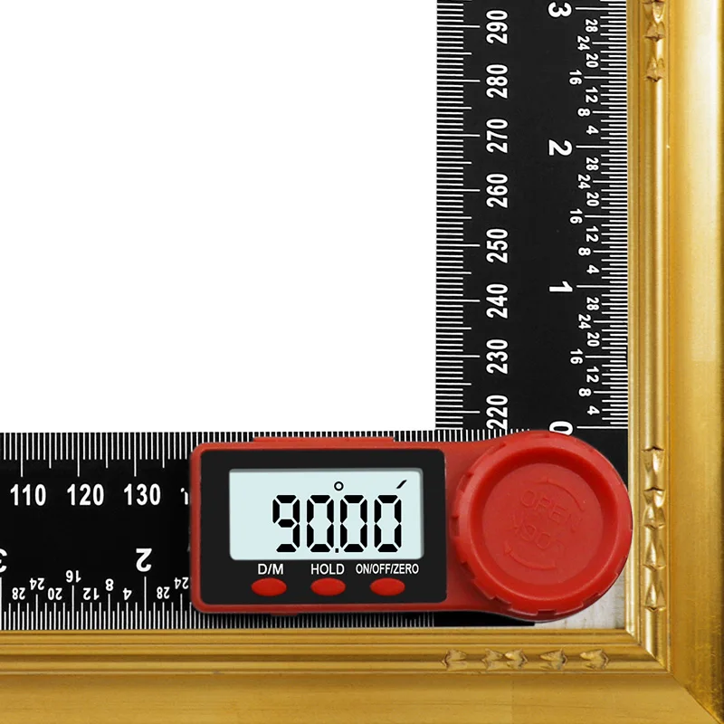 Electronic Protractor 2 IN1 200mm/300mm Digital Angle Ruler Inclinometer Angle Finder Digital Angle Gauge 0-360 Degree