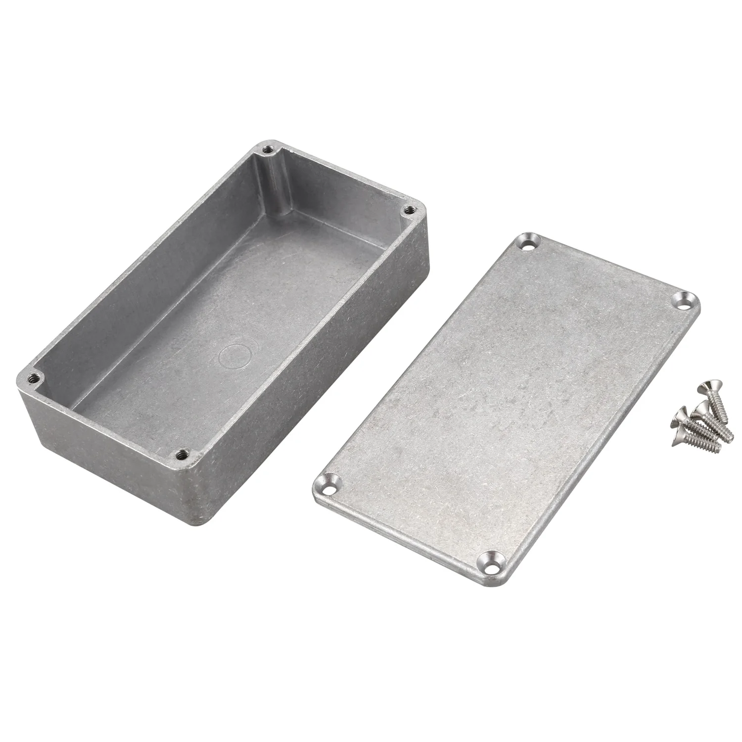 Guitar Effects Pedal Aluminum Stomp Box Enclosure For DIY Guitar Pedal Kit 1590B-A27R