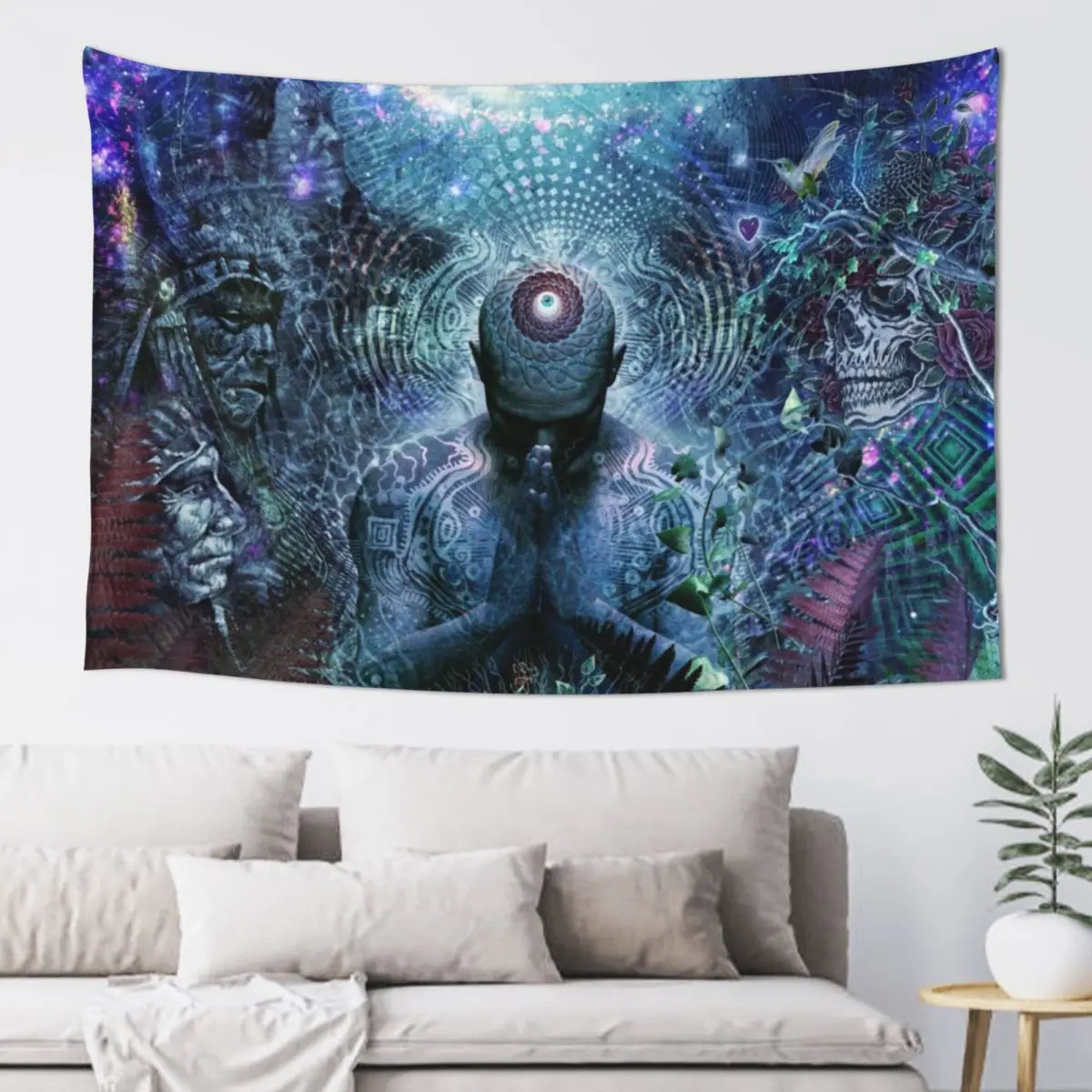 

Gratitude For The Earth And Sky Tapestry Decoration Bedroom Wall Hanging Wall Wall Deco Anime Decor Tapestry
