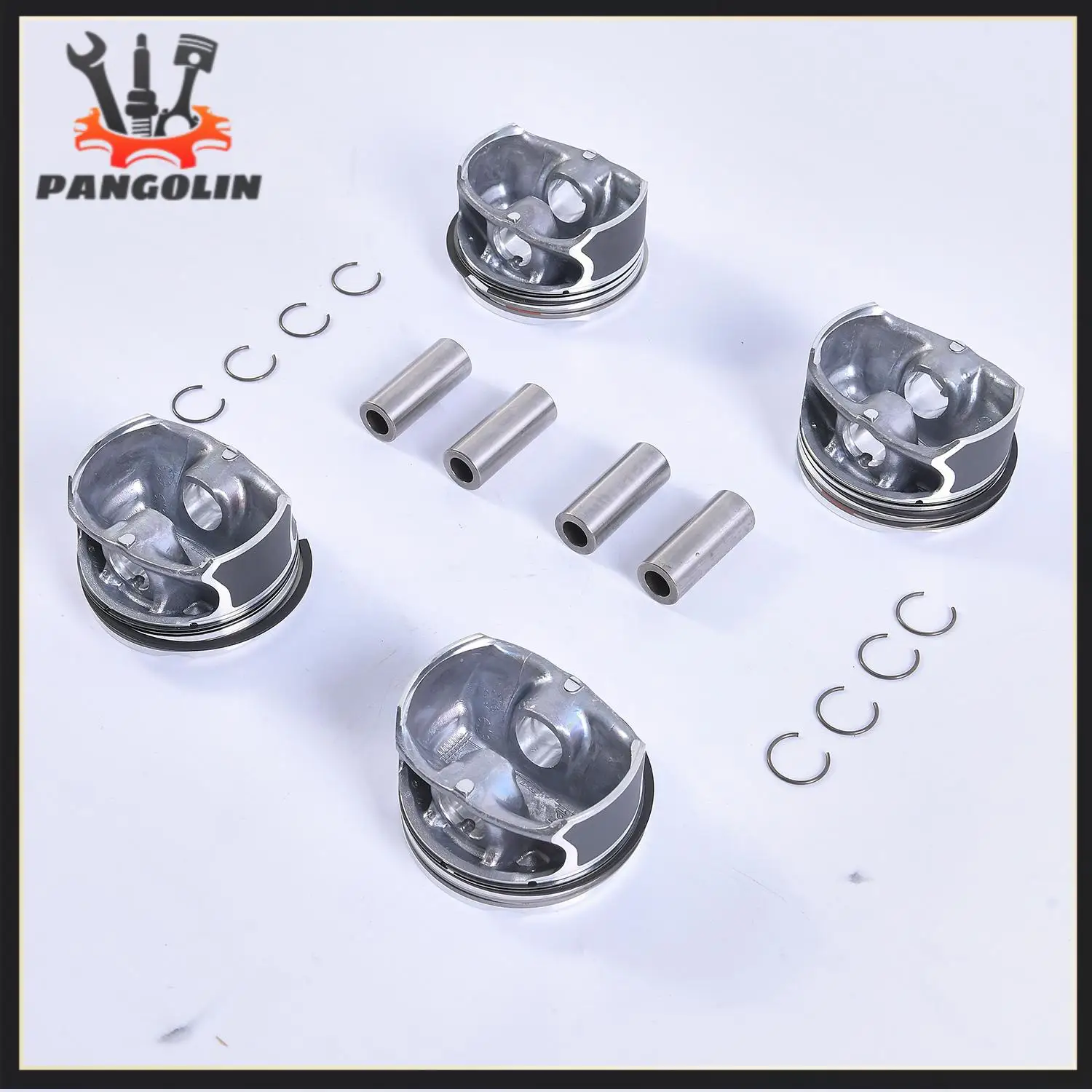 

4Pcs Pistons Set W/Rings & Pins Φ83mm KS 2700301717 For Mercedes-Benz A200 CLA200 GLA200 1.6T M270.910 Engine Pistons Kit